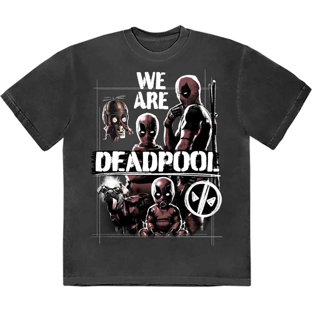 Marvel Deadpool - We Are Deadpool Mens Tshirt - Black